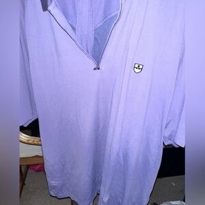 Bally gray polo shirt with emblem size XXL